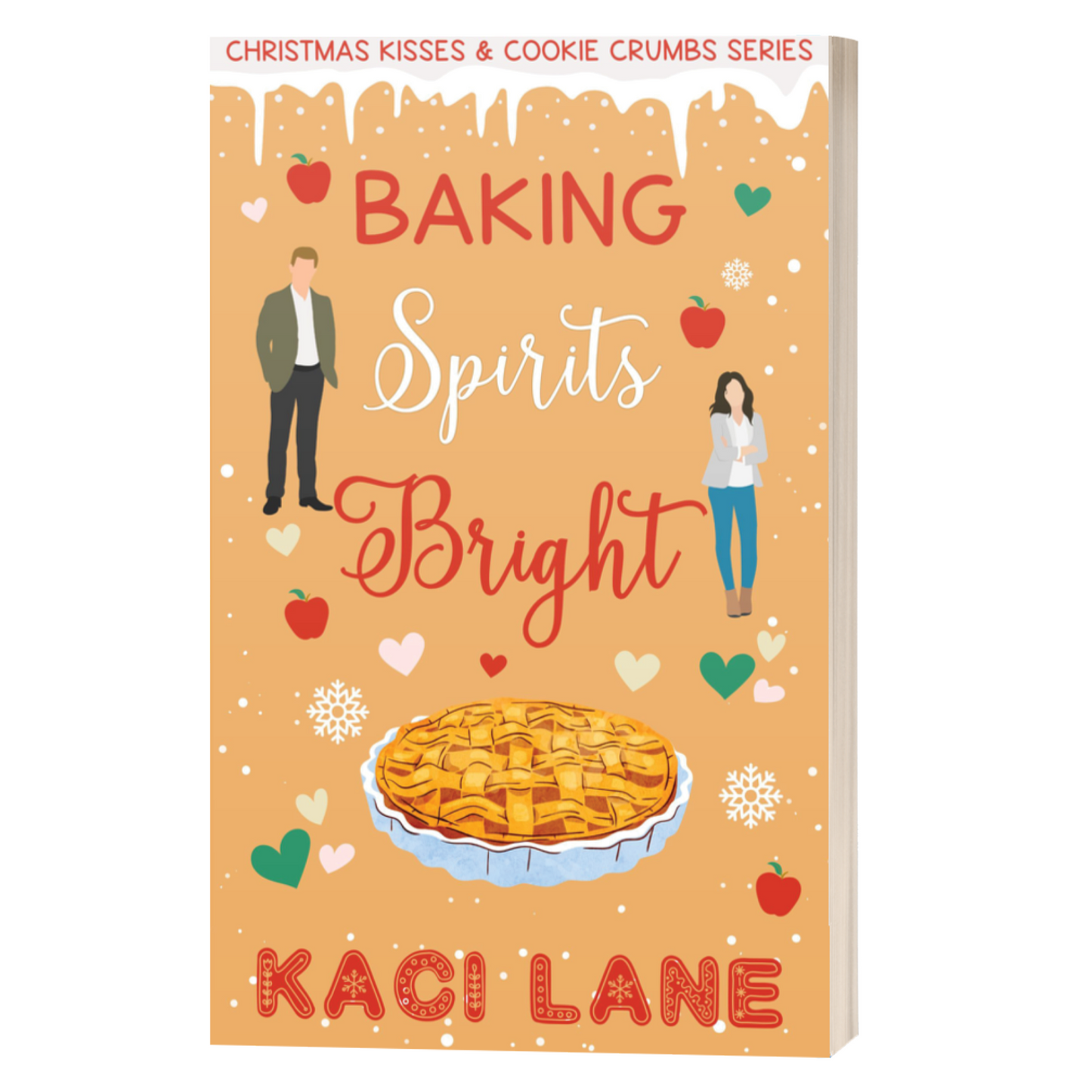 Baking Spirits Bright!: A Sweet Secret Identity Small-Town Romcom Short Read, Signed Paperback