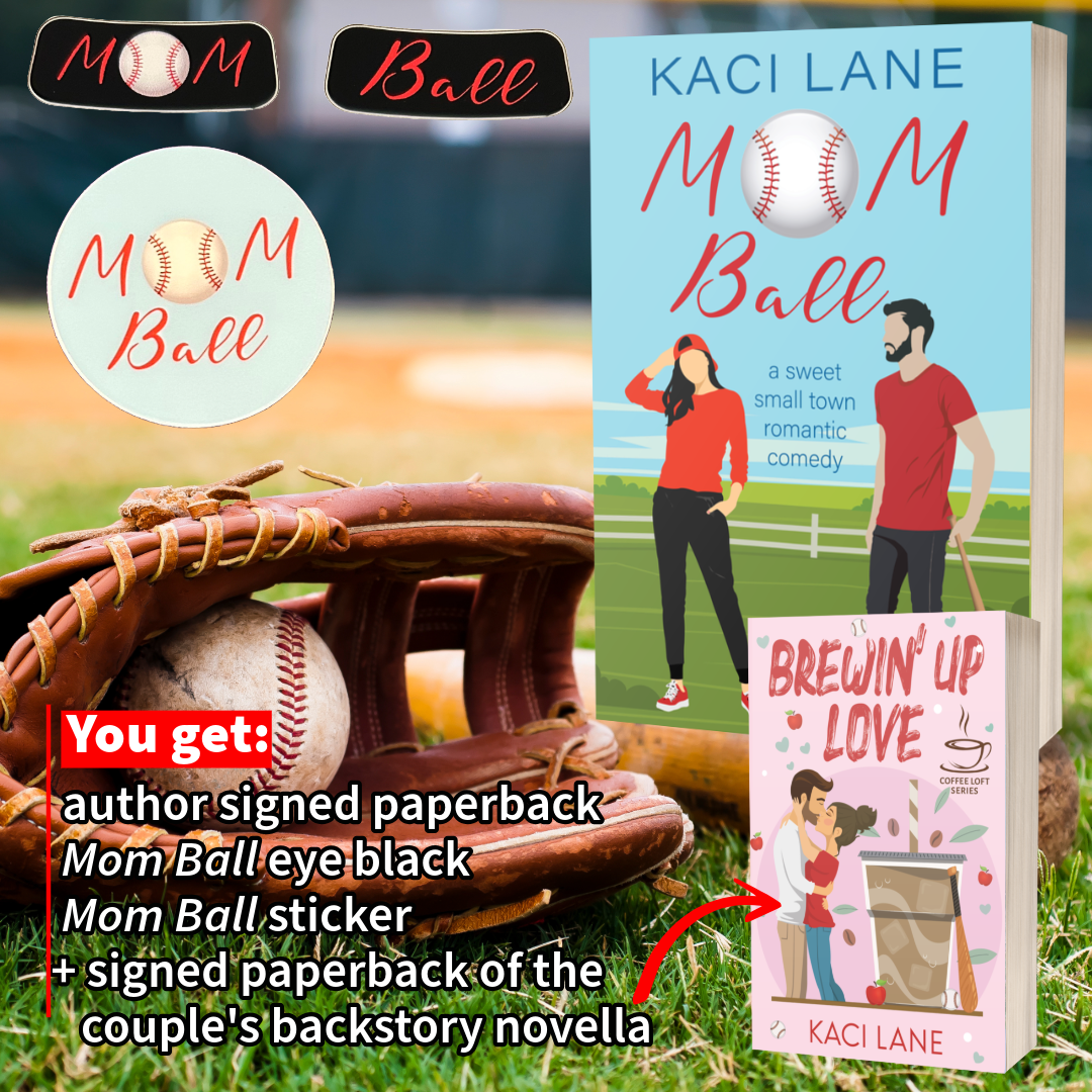 Mom Ball Signed Paperback Bundle with Merch