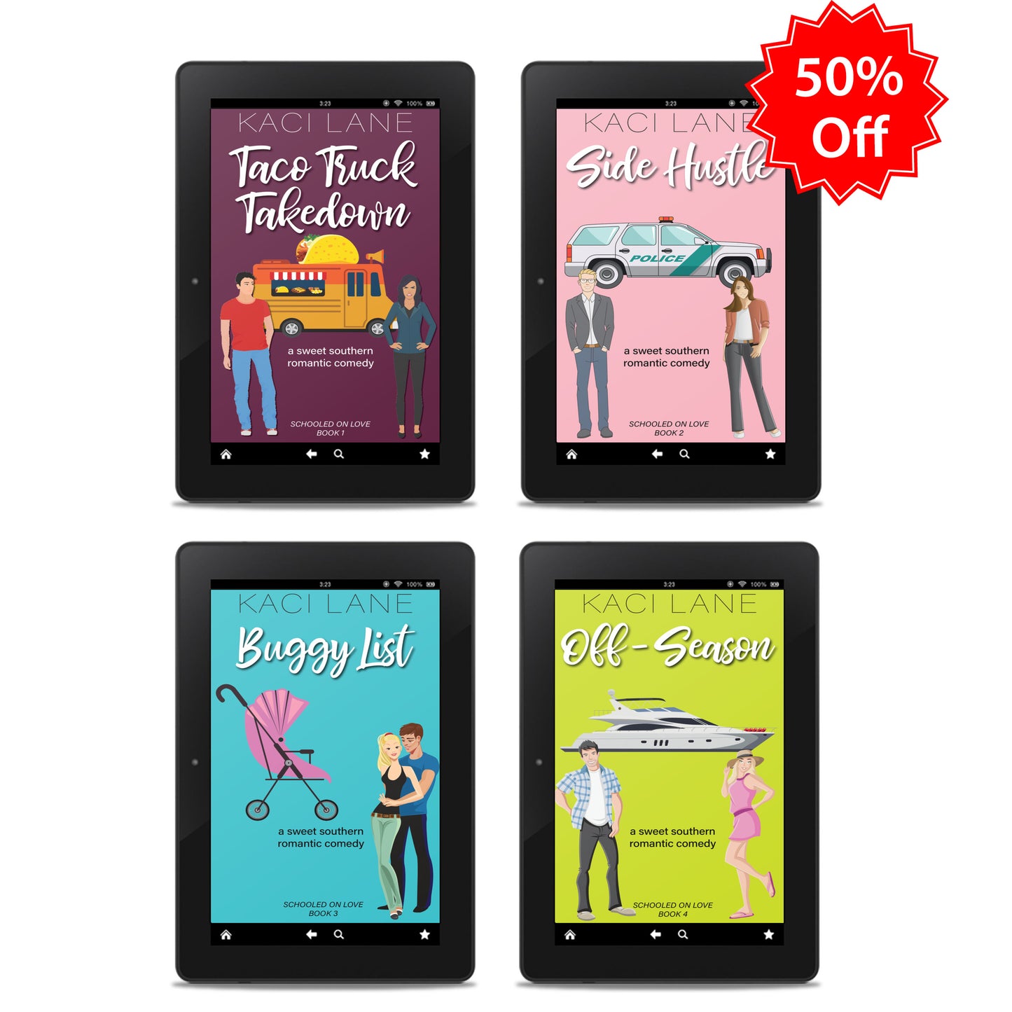 Schooled on Love Novella Series E-Book Bundle