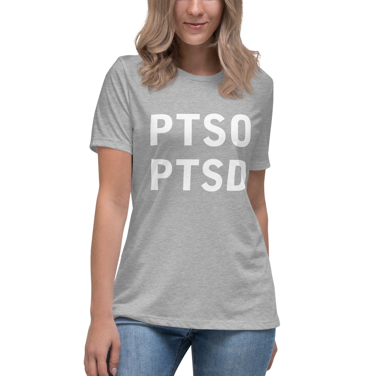 PTSO PTSD Women's Relaxed T-Shirt