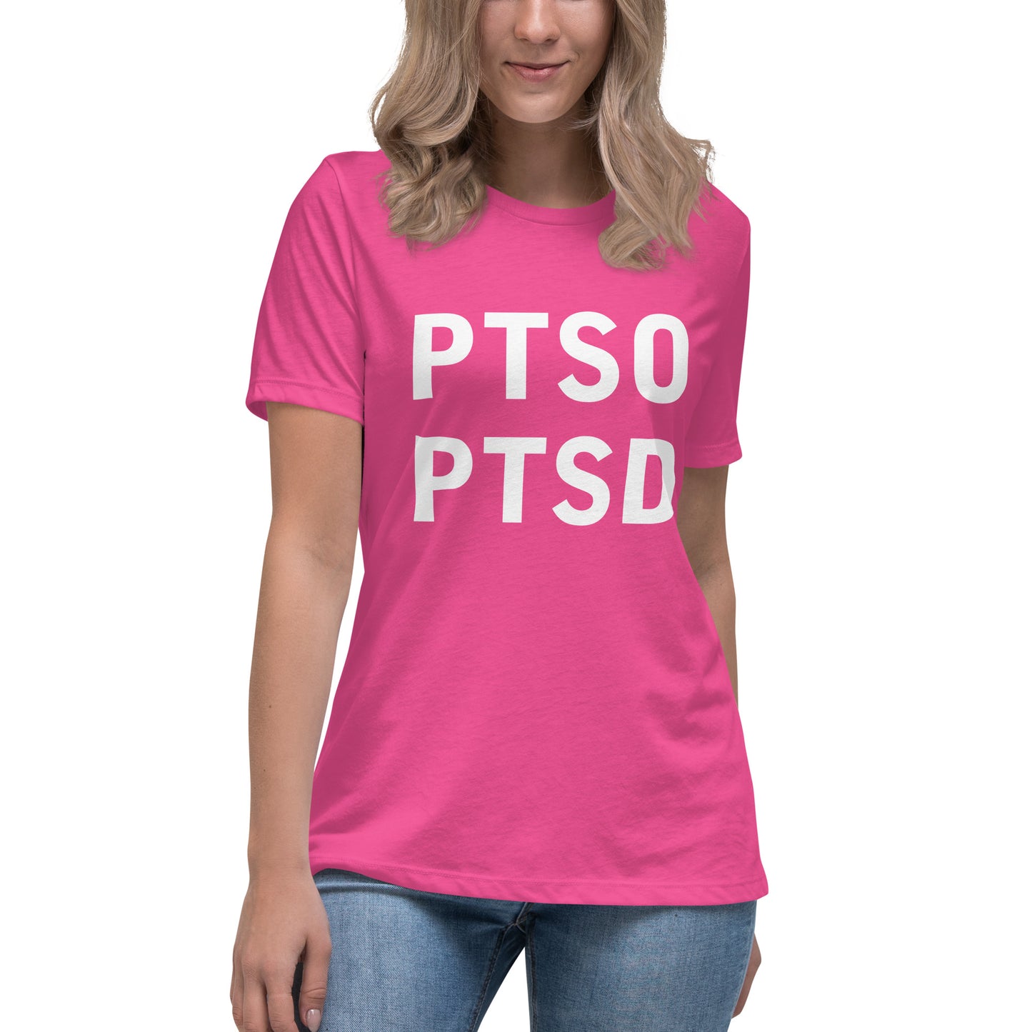 PTSO PTSD Women's Relaxed T-Shirt