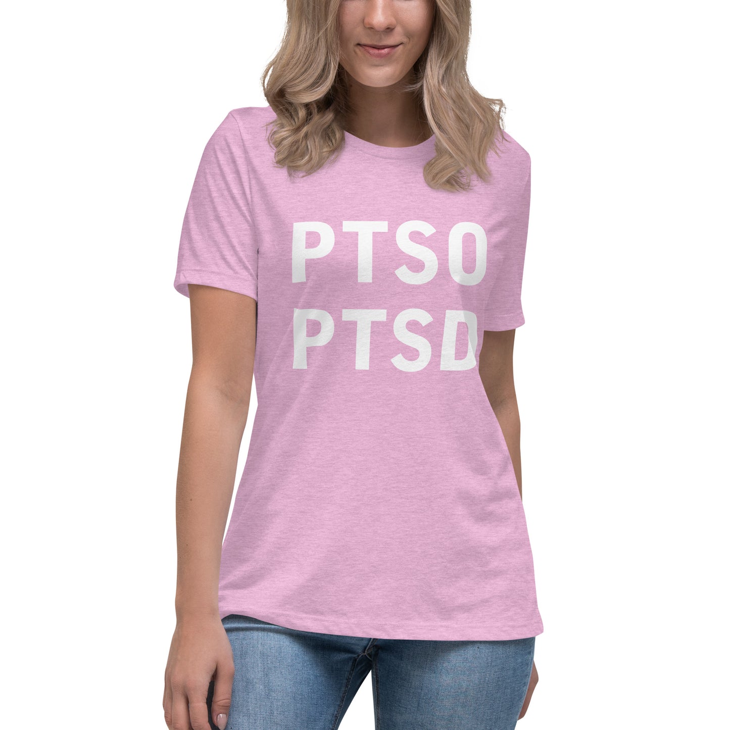 PTSO PTSD Women's Relaxed T-Shirt