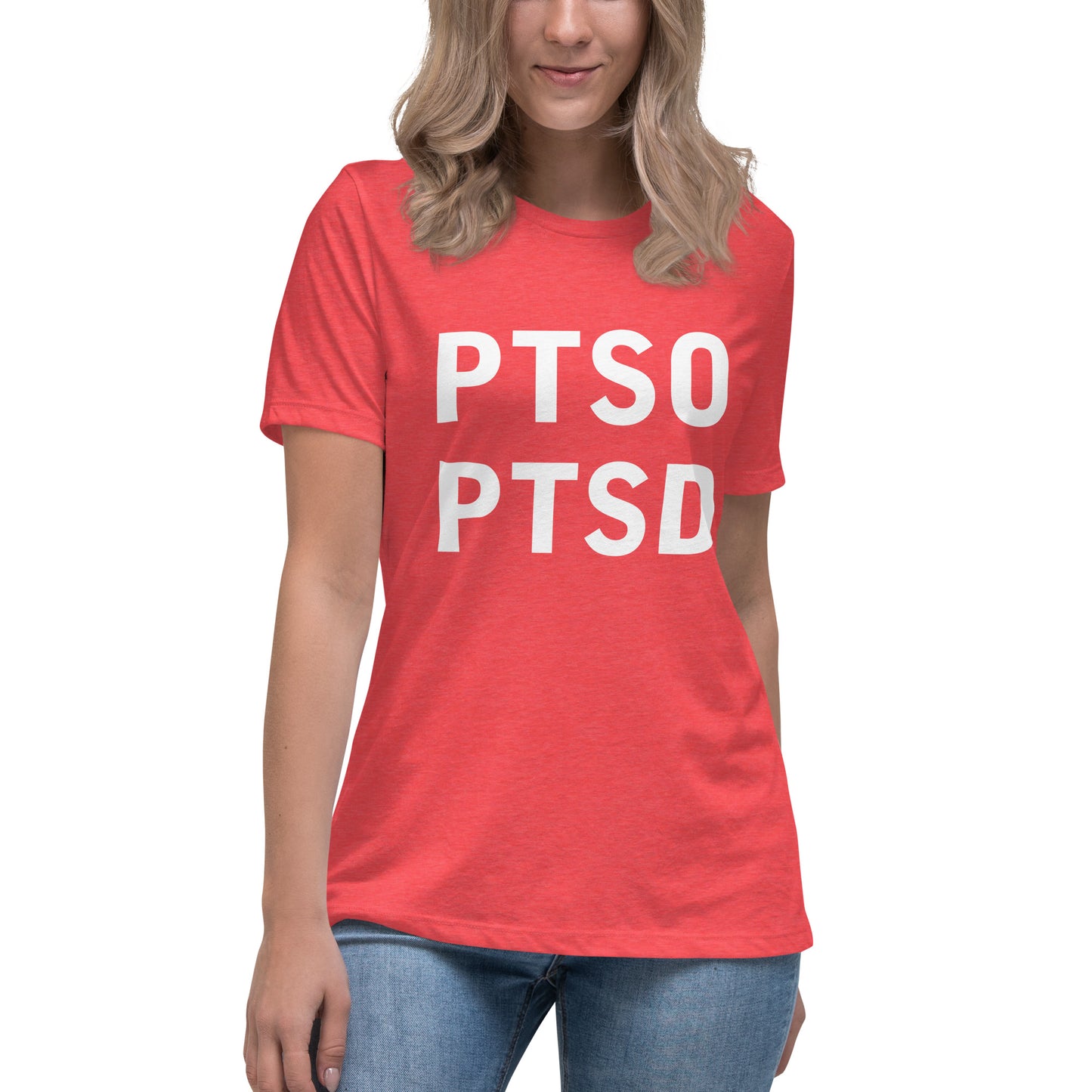 PTSO PTSD Women's Relaxed T-Shirt