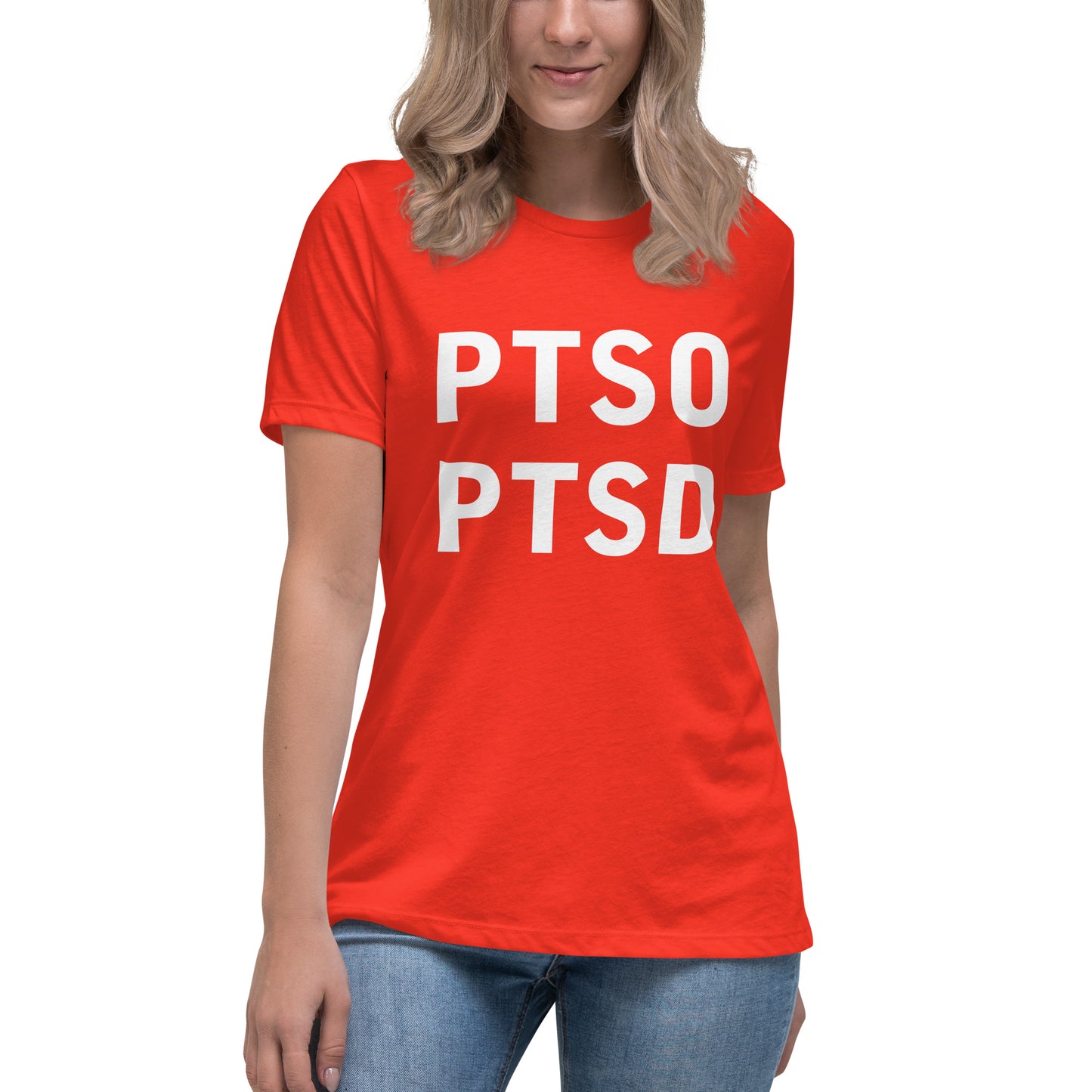 PTSO PTSD Women's Relaxed T-Shirt