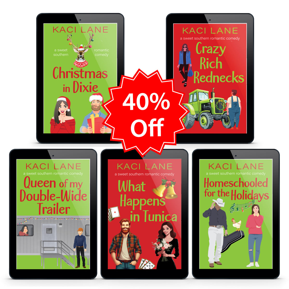 Sweet Southern Christmas Romance E-Book Bundle