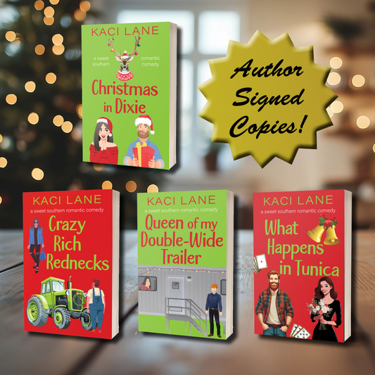 Sweet Southern Christmas Romance Signed Paperback Bundle