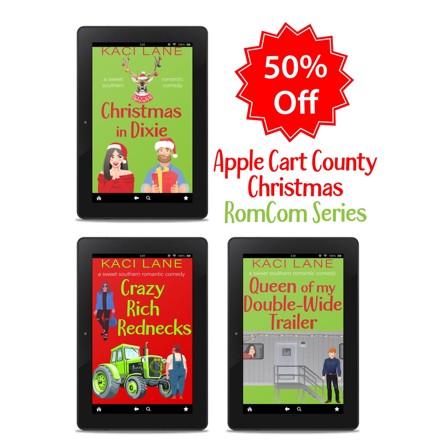 Apple Cart County Christmas RomCom Series E-Book Bundle