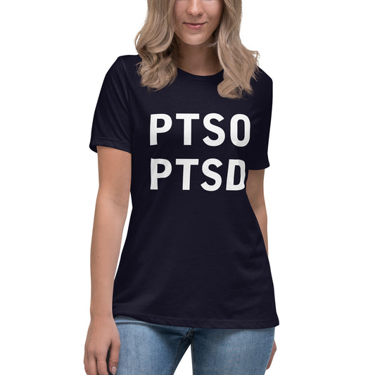 PTSO PTSD Women's Relaxed T-Shirt
